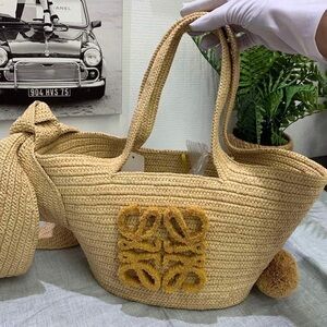 LOEWE Shoulder Bag BUNNY BASKET SMALL Tote Bag